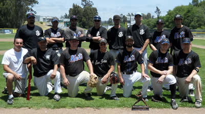 2011 Santa Cruz Classic Champion Mets Team Picture