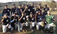 2014 Ettare Champion Yankees Team Photo