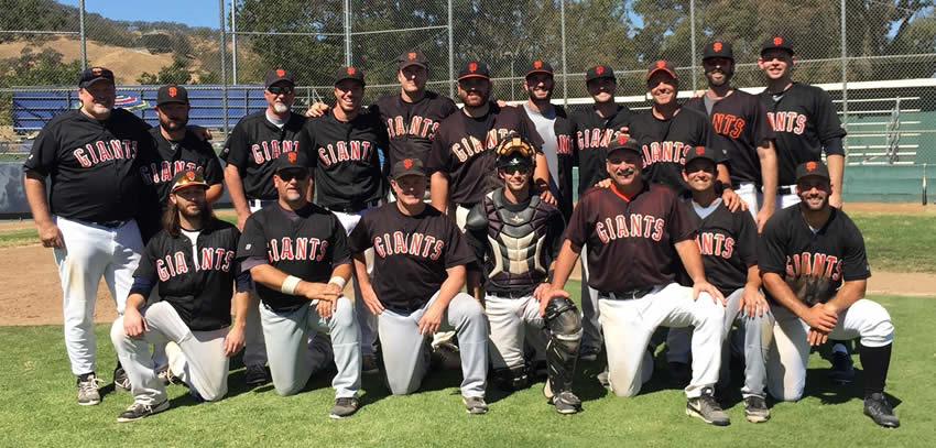 2016 Dunn Champion Giants Team Photo