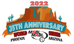 2022 MSBL World Series Logo